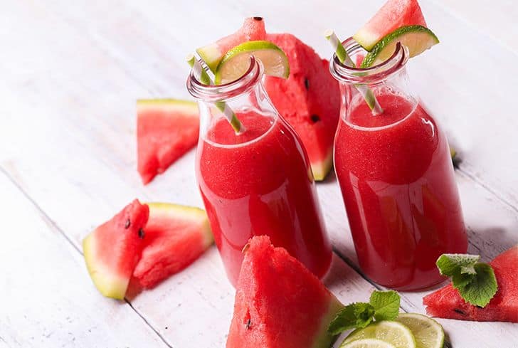 watermelon smoothie preworkout drink