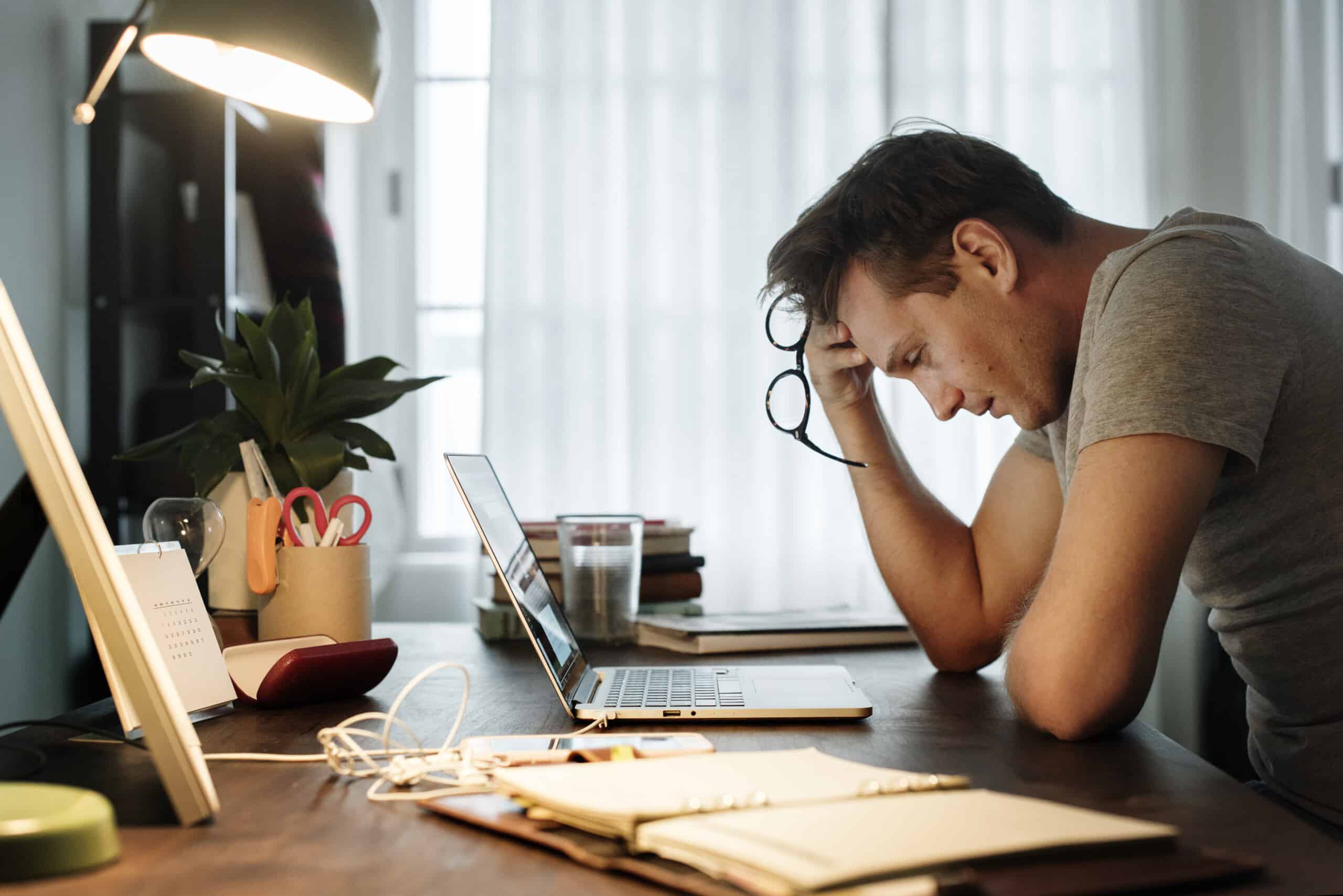 Stress can cause lower testosterone levels